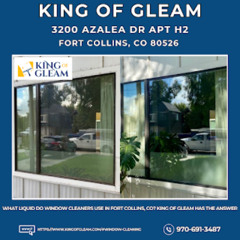 What Liquid Do Window Cleaners Use in Fort Collins, CO? King Of Gleam Has The Answer
