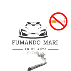 FUMANDO MARI EN EL AUTO