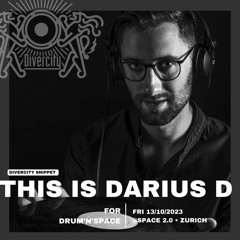 This is Darius D | for Drum'n'Space