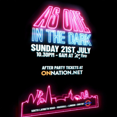 LIVE SET - AS ONE IN THE DARK 2024 - OFFICIAL AS ONE IN THE PARK AFTERPARTY (JULY 2024)