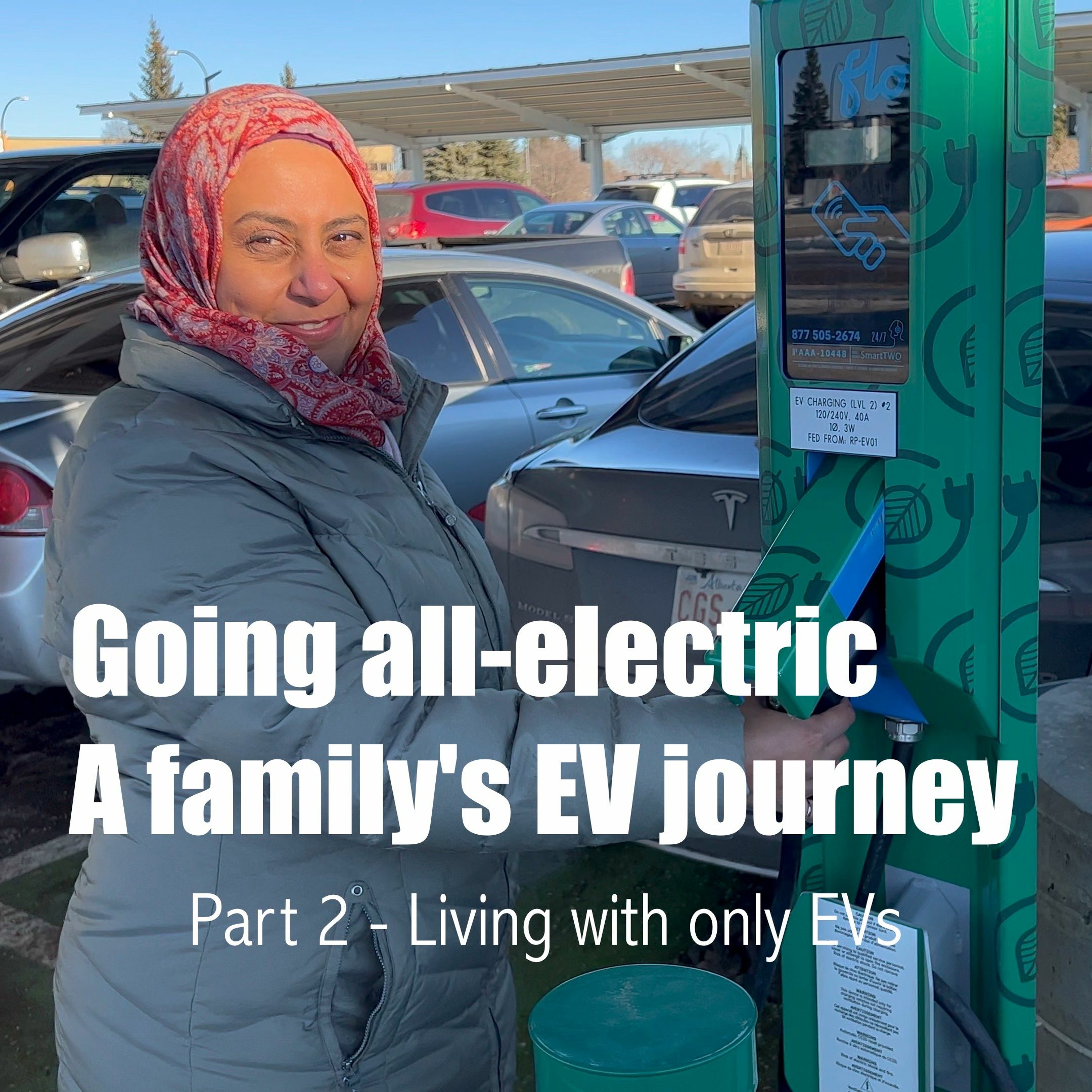 cover of episode 349B. Going all electric - A family's EV journey Part 2