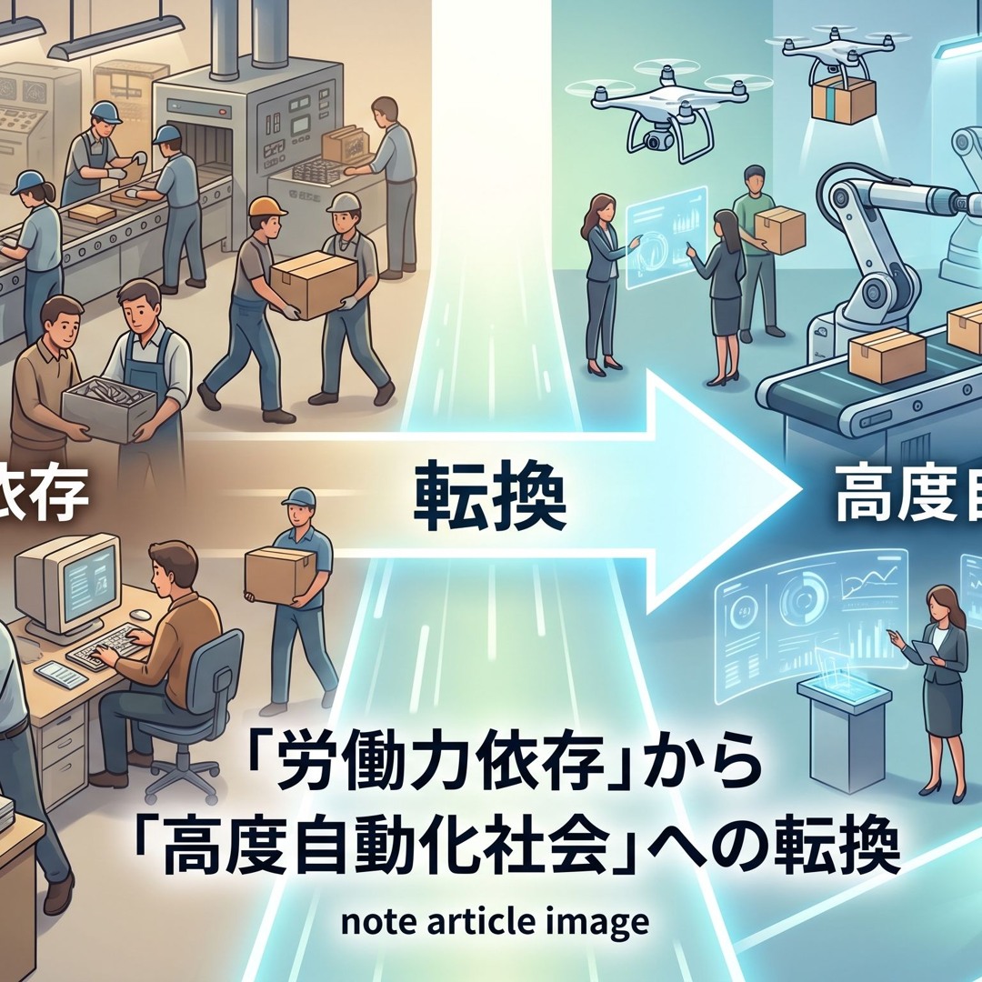 Stream episode 「労働力依存」から「高度自動化社会」への転換 by