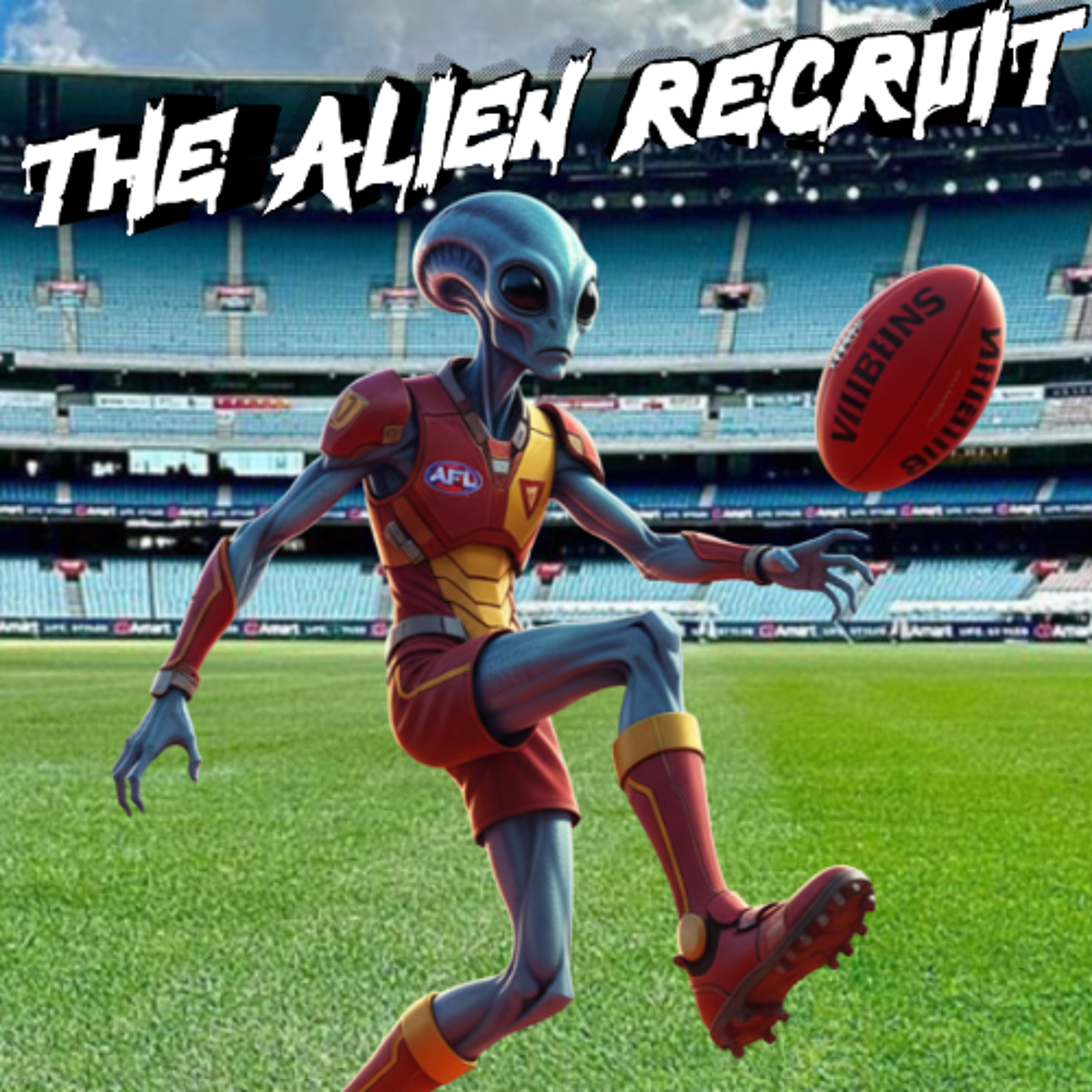 The Alien Recruit - Angus, Will, Xavier, Landon and Oscar - St John The Baptist School