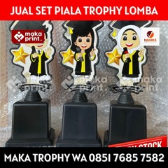 Hub. 0851 7685 7582, Toko Jual Piala Set Di Indonesia Makaprint Harga Grosir Open Reseller