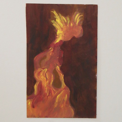 Anace Lima. Obra 9 - Eruptiva I, 2023