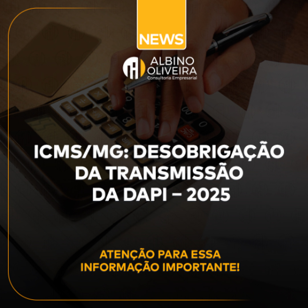 Dapi Icms Stream ICMS MG Desobrigação da Transmissão da DAPI – 2025 by Albino ...
