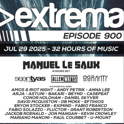 Manuel le Saux Pres. Extrema 900: Kevin Crowley