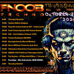 FNOOB TECHNO HALLOWEEN Velocitrix Transmission 003 AthenaLuv/ Sounds Of NOW