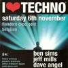 Jeff Mills & Laurant Garnier Live @ I Love Techno, Flanders Expo Gent 06-11-1999 DJ mix artwork - Electronic music tracklist cover image