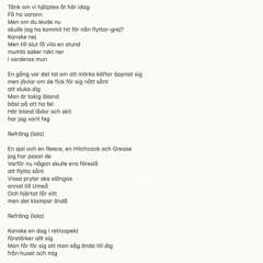 Buffalo – Vi Rensar Nu