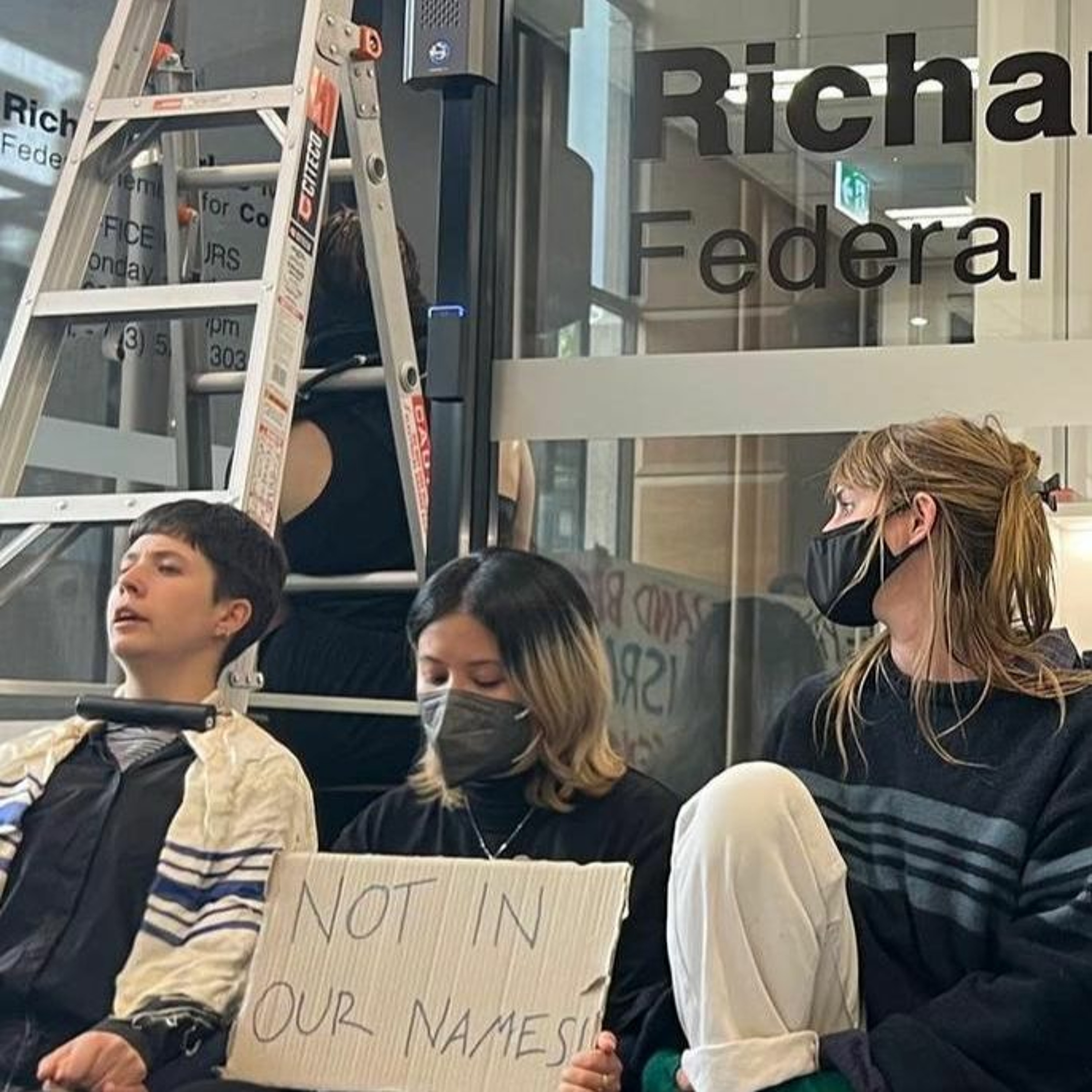 Jewish Anti-Zionists Occupy Defense Minister's Office episode artwork