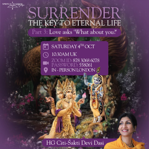 Part 3 - Love asks "What about you?"