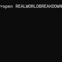 REALWORLDBREAKDOWN