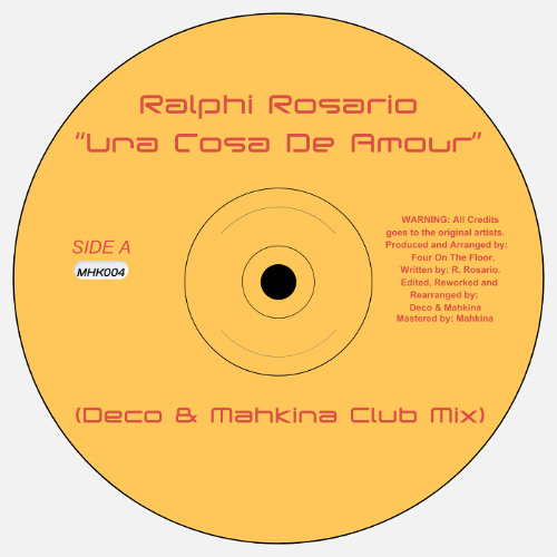 Una Cosa de Amour (Deco & Mahkina Club Mix)