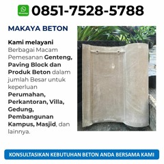 Distributor Genteng Beton Monier Gelombang Melayani Kediri