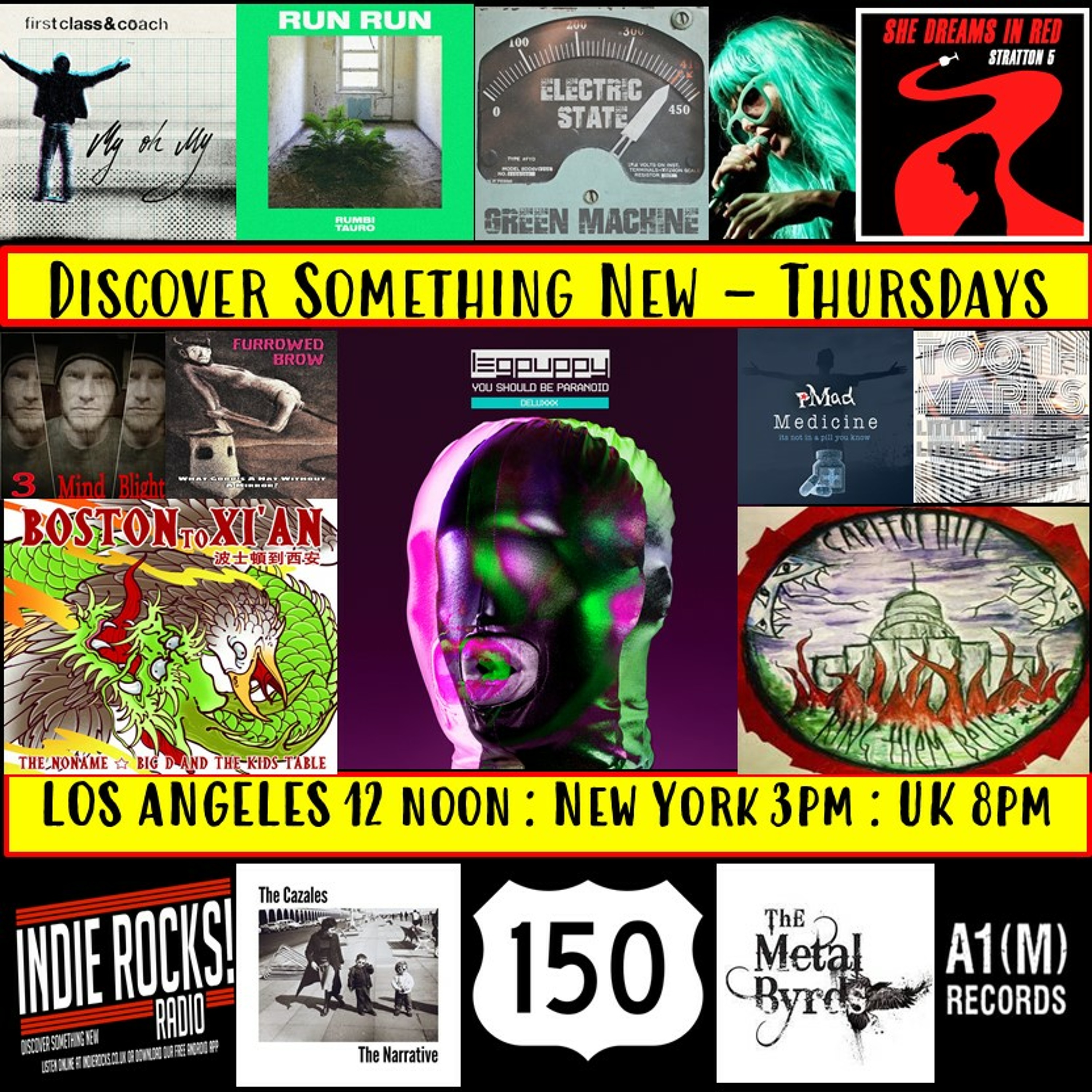 A1M new Music Show - Discover New Music - Indie Rocks Radio