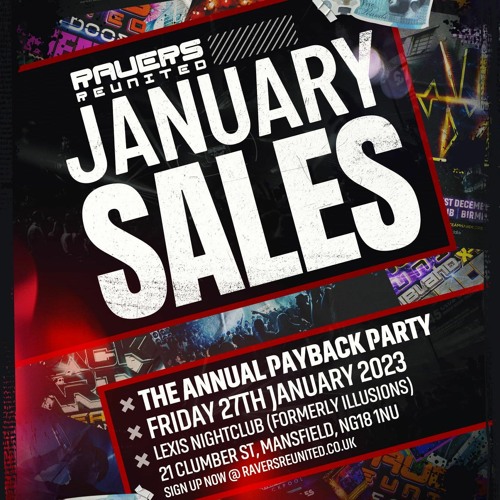 Danny R Core, Ben Critic & Baker - Ravers Reunited Jan Sales 23