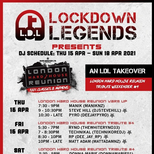 Manik Live @ LHHR Lockdown Legends 15 April 2021
