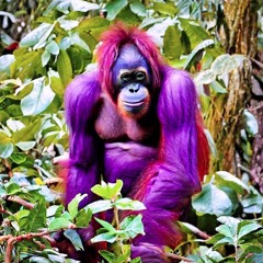 May the purple orangutan bring us all many great gifts to cherish!