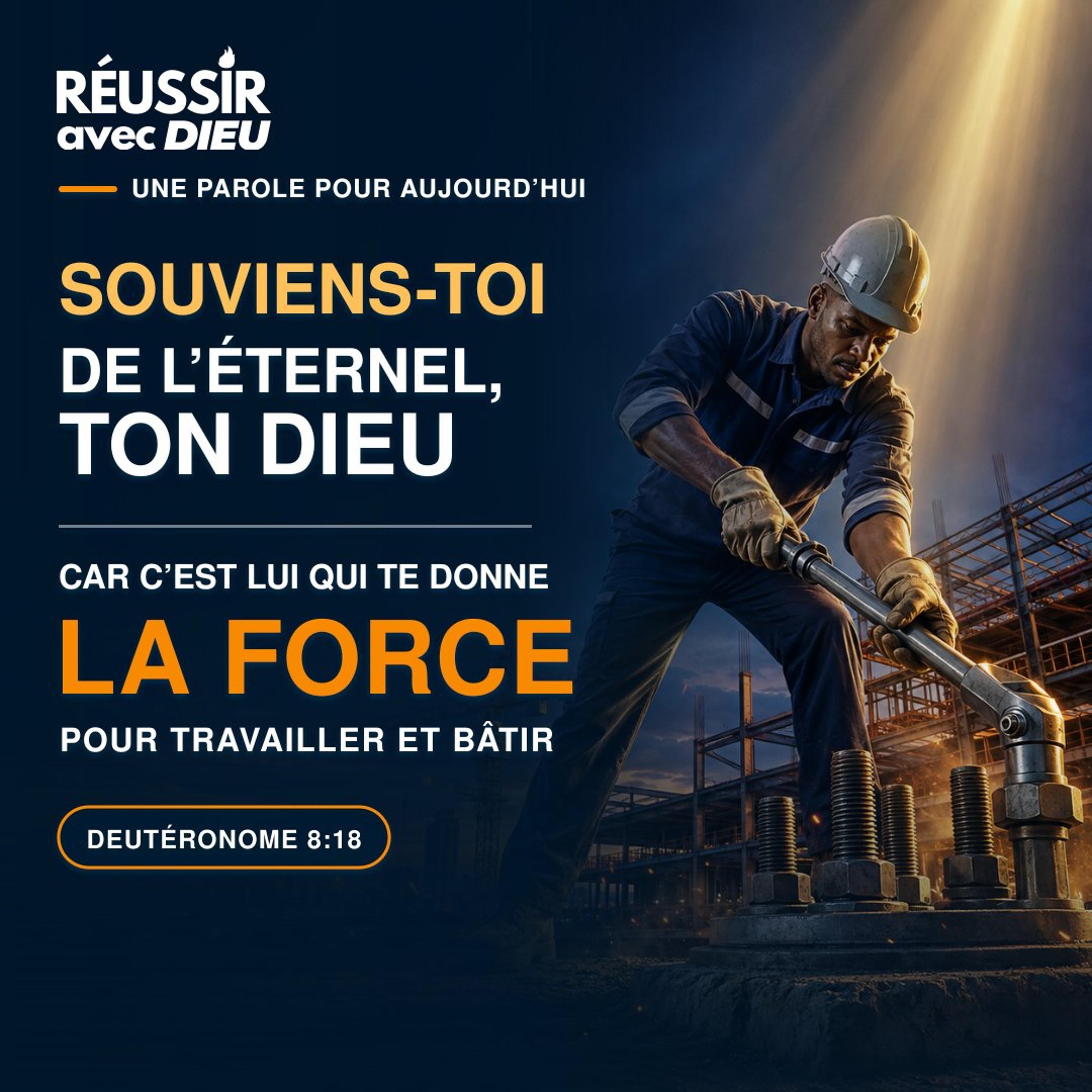 Lueur du matin du lundi 31 aout 2026 : C'est Lui qui te donne de la force episode artwork