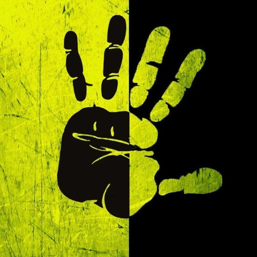 The players hand!