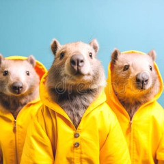 wombat party (me)