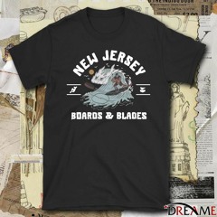 New Jersey Devils x Jetty Merch Boards And Blades t-shirt