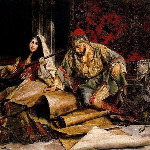 خافقَ الأحشاءِ موهونَ القوى  كلّما فكّـر في البَيْن ِبكى