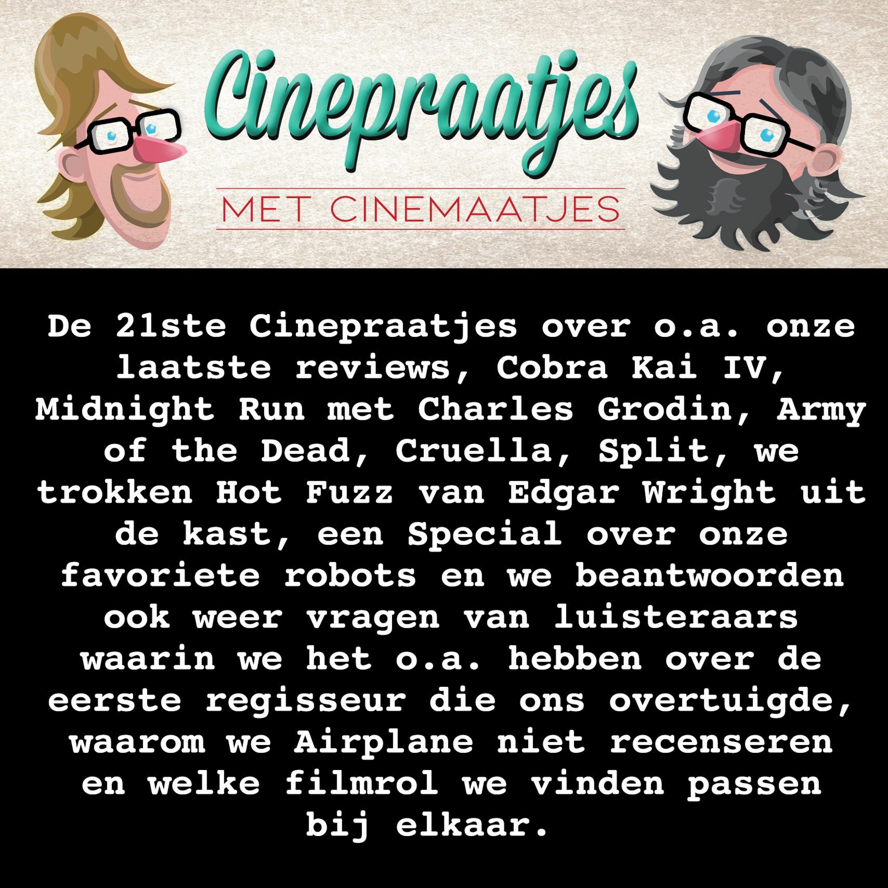 Cinepraatjes, de podcast van Cinemaatjes