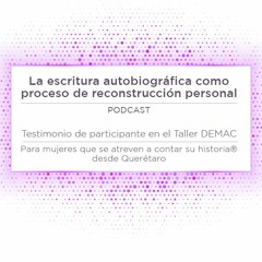 La escritura autobiográfica como proceso de reconstrucción personal