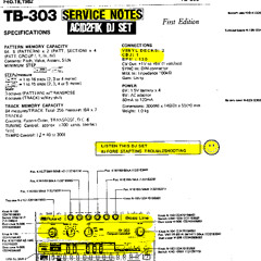 services note tb303