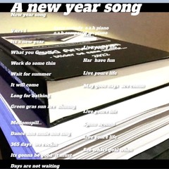 New Year Song Lyric Melody Song Base Piano Piano Solo Made On Piano O.a.h