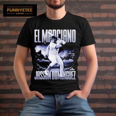 Jasson Domnguez El Marciano New York Bitmap Baseball Player Shirt