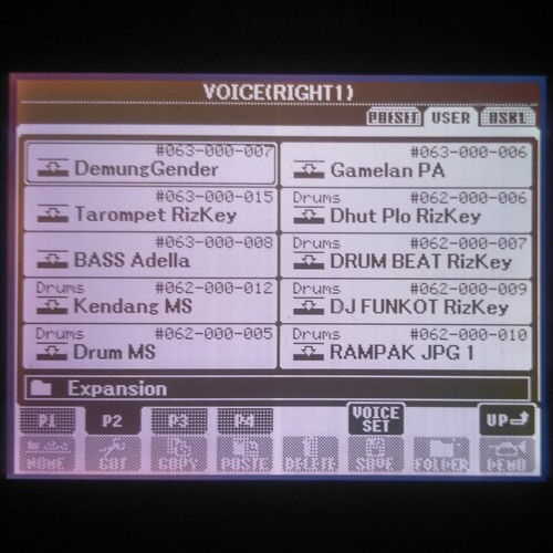 Domba Kuring Test Demo Bajidor RizKey Set 2023 S750 Music Sampling