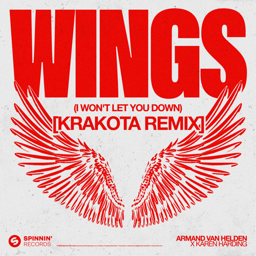 Stream Armand Van Helden x Karen Harding - Wings (I Won't Let You Down)  [Krakota Remix] by Armand Van Helden | Listen online for free on SoundCloud