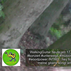 WOODPOWER * WalkingGuitar heute am 17.07.2025 3th livemusicvideo with musicmaking Walk _cuts