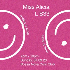 Miss Alicia b2b L B33 - live at Bossa 07.09.23