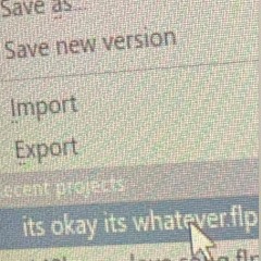 it's okay, it's whatever