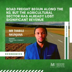 Road Freight Begun Along The N3, But The Agricultural Sector Has Already Lost Significant Revenue