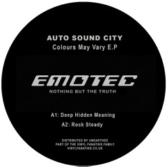 Auto Sound City 'Deep Hidden Meaning' (160 Kbs low res clip)