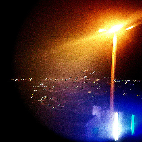 a dim light in the middle of chaos