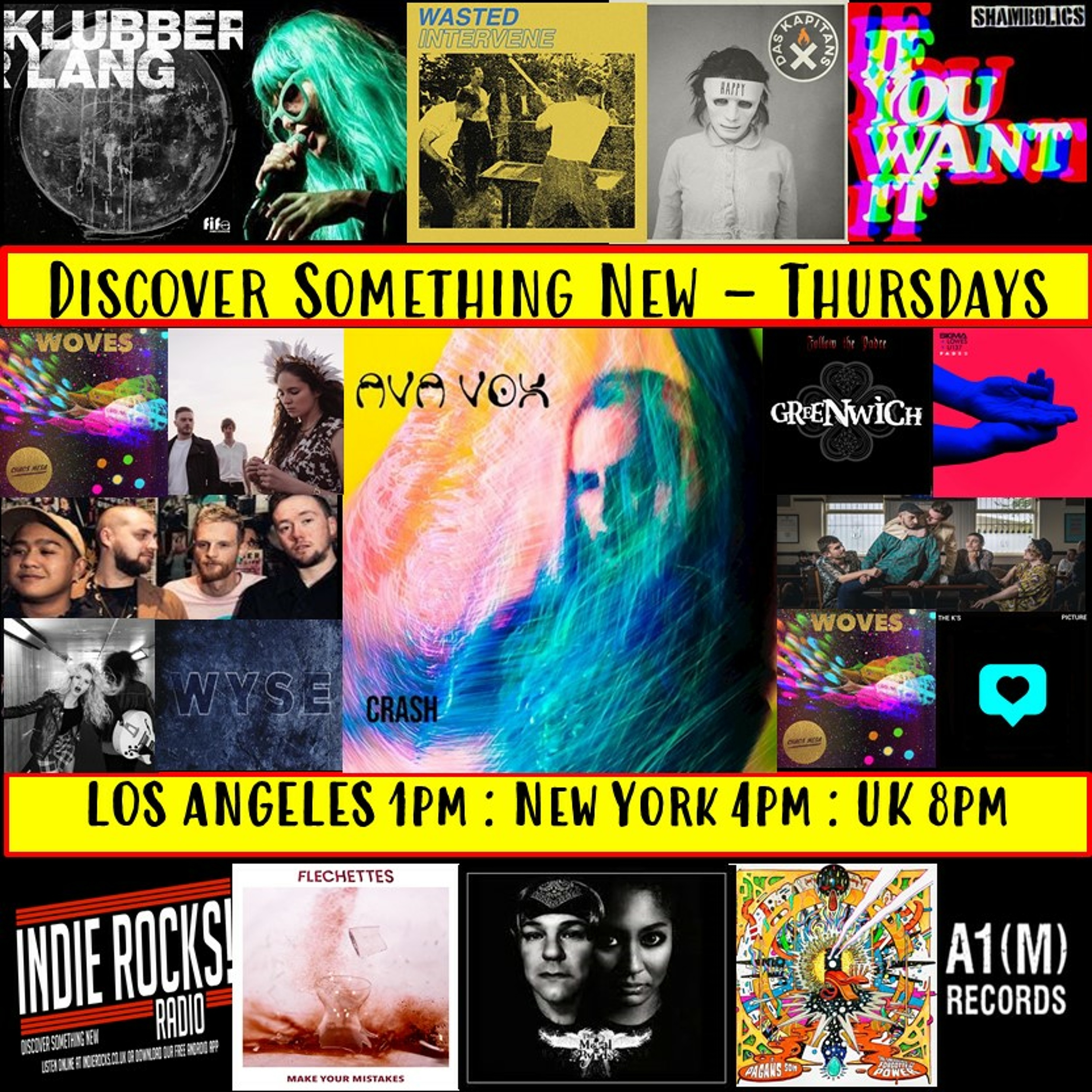 A1M new Music Show - Discover New Music - Indie Rocks Radio