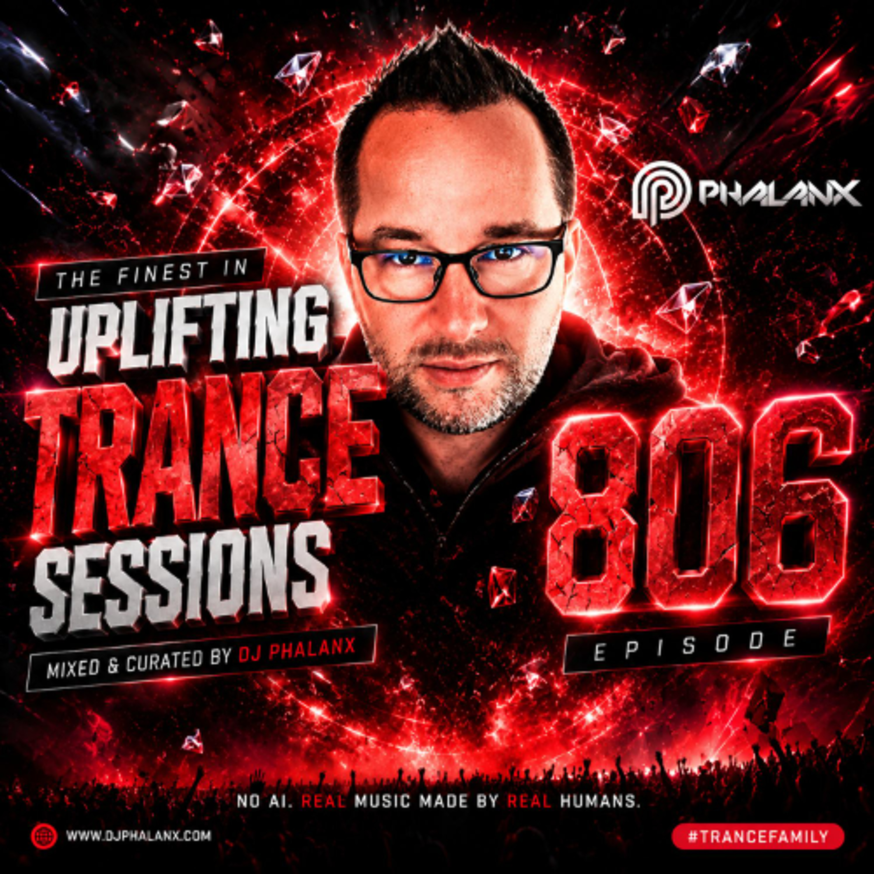 Uplifting Trance Sessions EP. 806 with DJ Phalanx 😎 (Trance Podcast) episode artwork