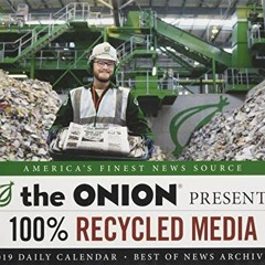 ( mItU ) The Onion 2019 Daily Calendar: 100% Recycled Media by  Editors of the Onion ( 9KG )
