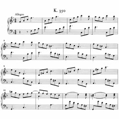 Domenico Scarlatti - Keyboard Sonata K350