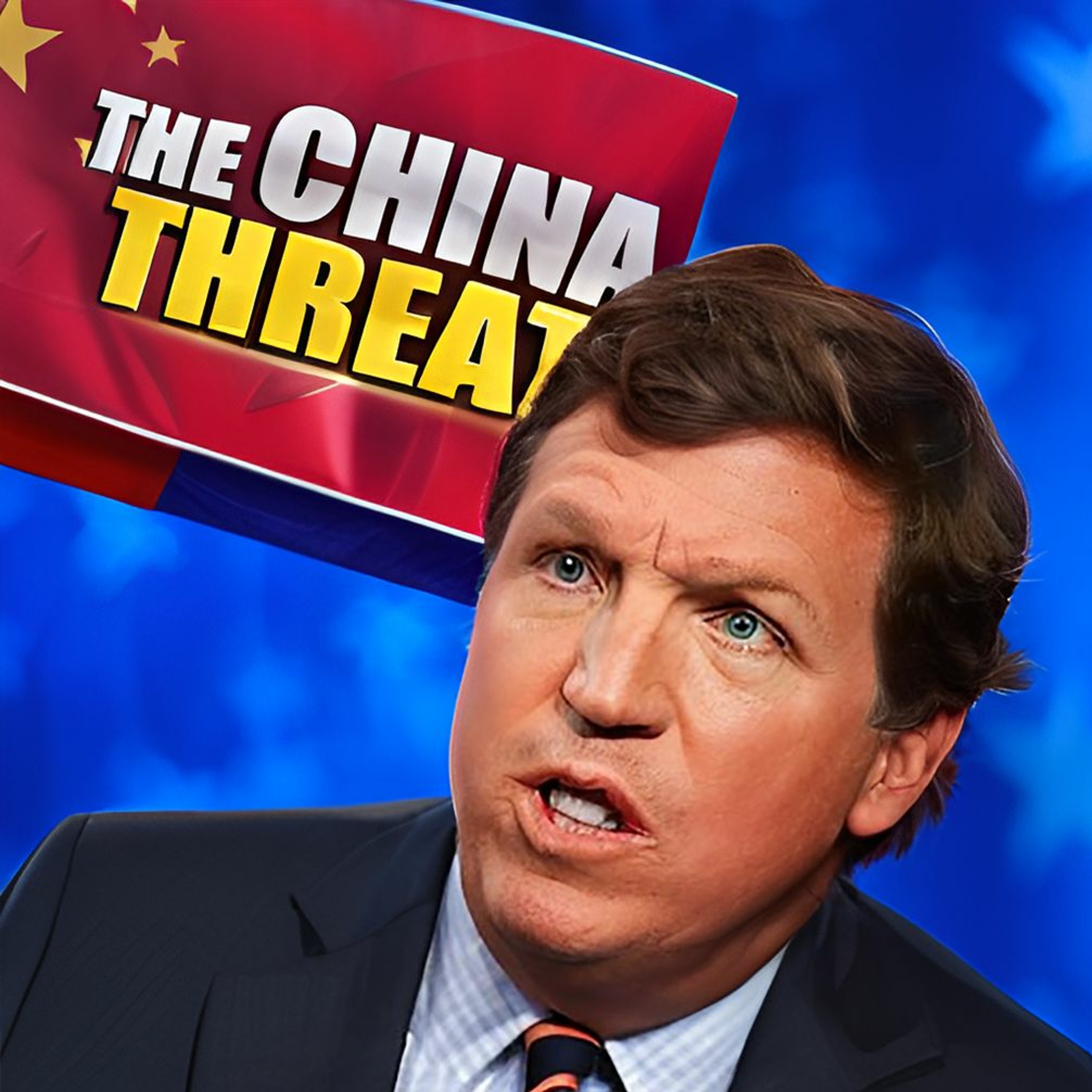 The Real Tucker Carlson Part 2 of 2: Sitting On a Throne Of Chinese Skulls