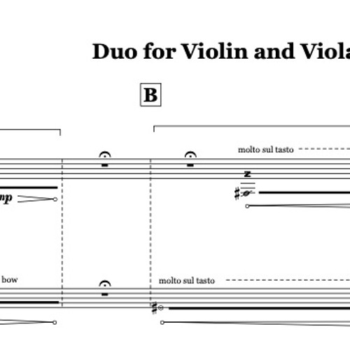 DUO For Violin And Viola (2022)