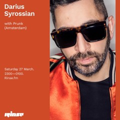 Darius Syrossian with guest Prunk (Amsterdam) - 27 March 2021