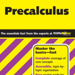 [Download] EPUB 💓 CliffsQuickReview Precalculus (Cliffs Quick Review (Paperback)) by