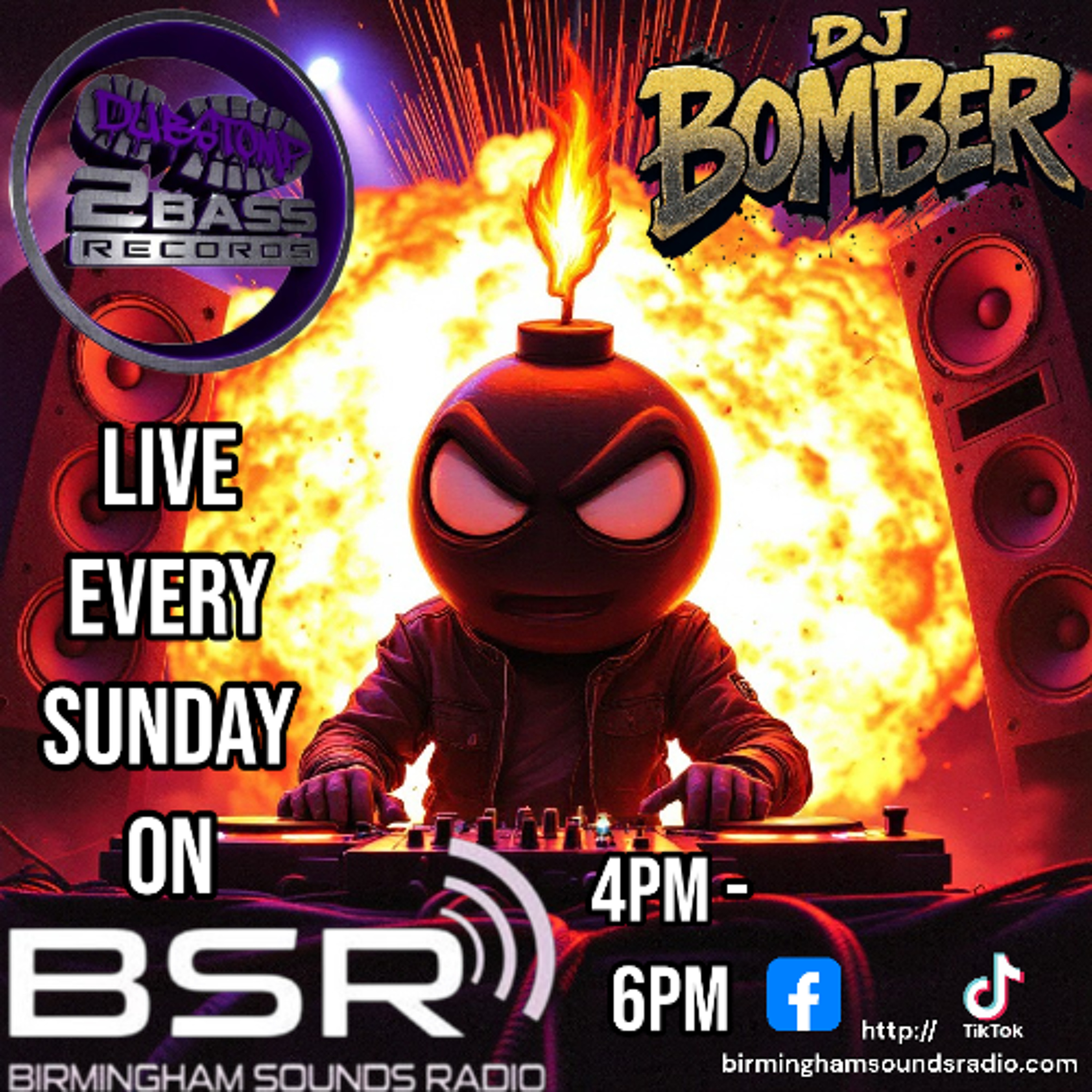 Dj Bomber Presents DS2B Show Feat Showaface BIRMINGHAMSOUNDS RADIO April 13th 2025 artwork
